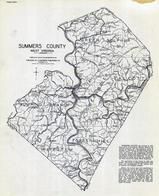 Summers County - Green Sulphur, Talcott, Jumping Branch, Breenbrier, Forest Hill, Pipestem, West Virginia State Atlas 1933